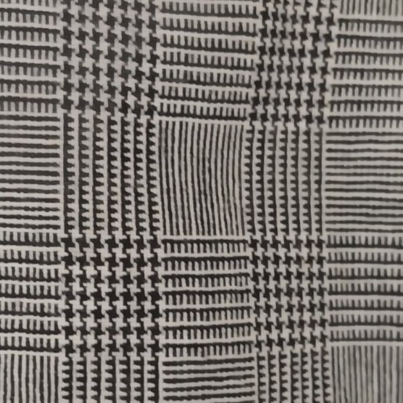 Pendleton Womens 100% Wool Black & White Houndstooth Print Single Button Blazer - Picture 6 of 11